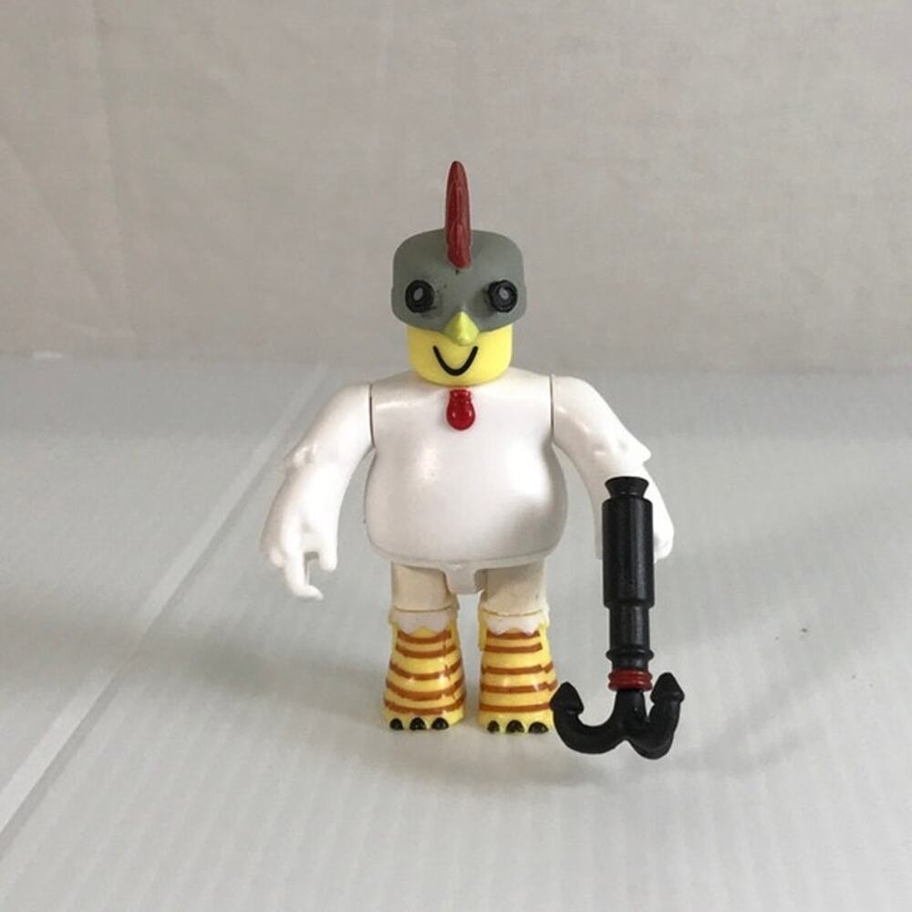 Jazwares Roblox Chicken Engineer Figure & Accessories No Code